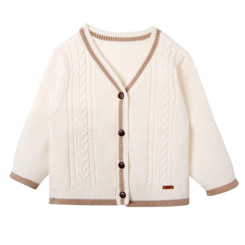 セットアップ キッズ 男の子 女の子 子供服 幼児 スクール風 プレッピー ニット カーディガン 長袖 シ..