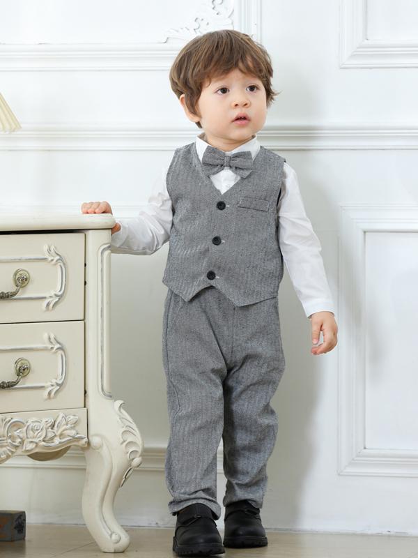 セットアップ 男の子 キッズ 秋冬 長袖 綿 コットン シャツ ロングパンツ ズボン 誕生日 結婚式 冠婚葬祭 礼服 フォーマル カジュアル シンプル 無地 ホワイト 清潔感 韓国 ジュニア 柔らかい 通気性 速乾