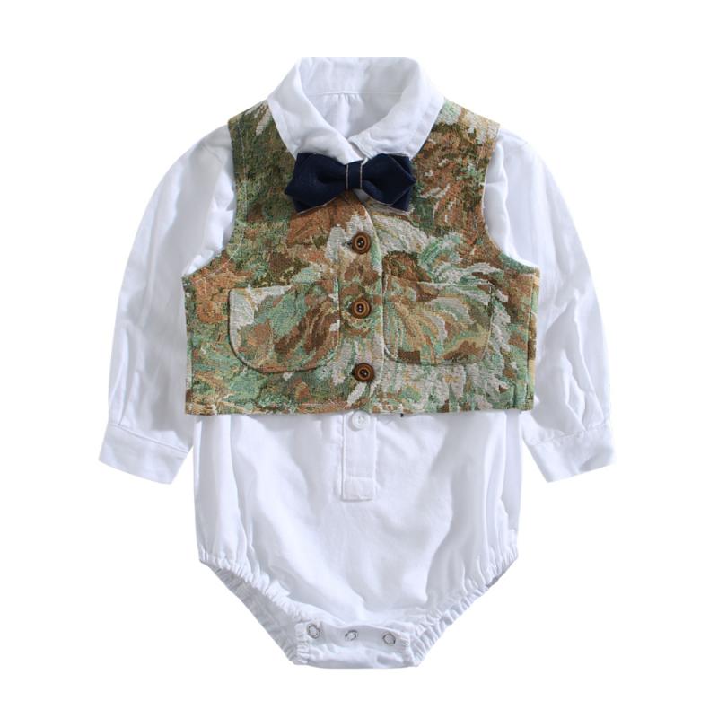 ロンパース 男の子 春秋 長袖 カバーオール ベビー服 赤ちゃん 子供服 セットアップ 綿 コットン ベス..