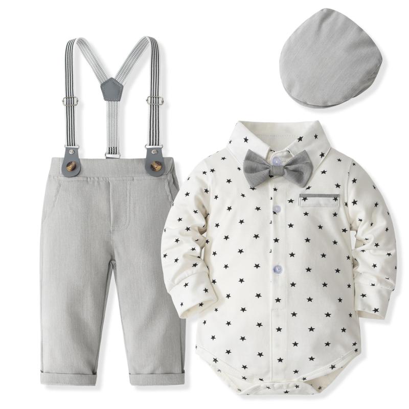 ロンパース 男の子 ベビー キッズ セットアップ スーツ フォーマル 紳士服 礼装 タキシード カバーオー..