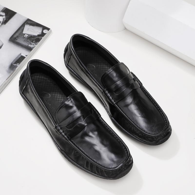 ドライビングシューズ メンズ レザー ローファー スリッポン モカシン 紳士靴 カジュアル ビジネス 通勤 普段使い 快適 クッション性 ..