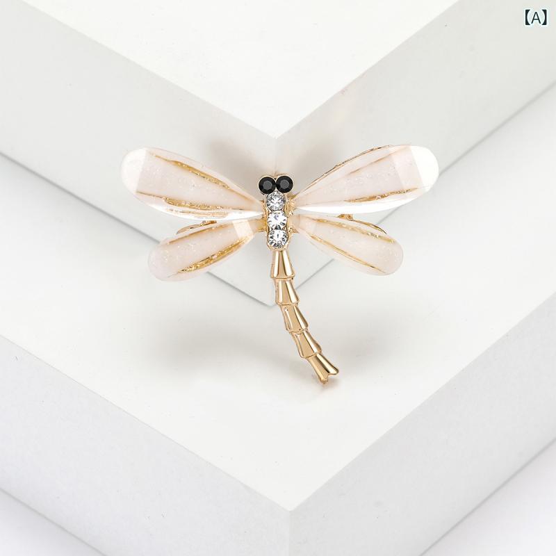 ブローチ レディース トンボ 蜻蛉 昆虫 ピンバッジ アクセサリー ファッション小物...