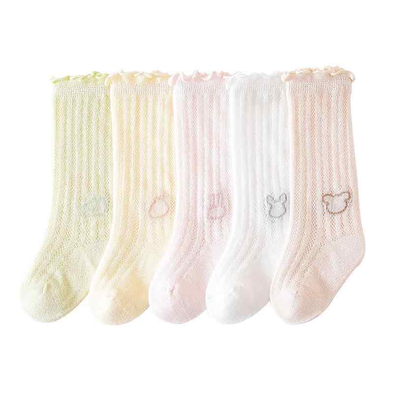 靴下 ベビー 赤ちゃん キッズ 子供 男の子 女の子 春夏 綿 コットン メッシュ 通気性 吸汗 防臭 蒸れに..