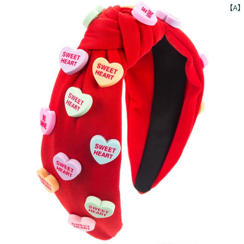 カチューシャ レディース ヘアアクセサリー 幅広 ワイド センターノット 結び目 欧米風 アルファベット..