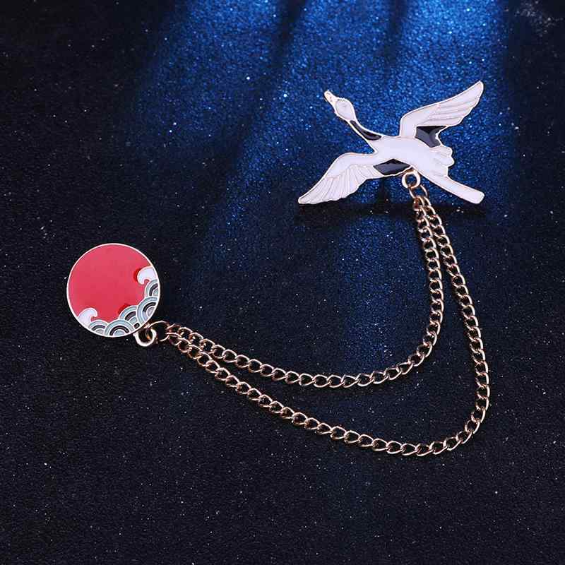 ブローチ レディース メンズ コサージュ 徽章 ピンバッジ 和装小物 エスニック 中国風 レトロ ヴィンテ..