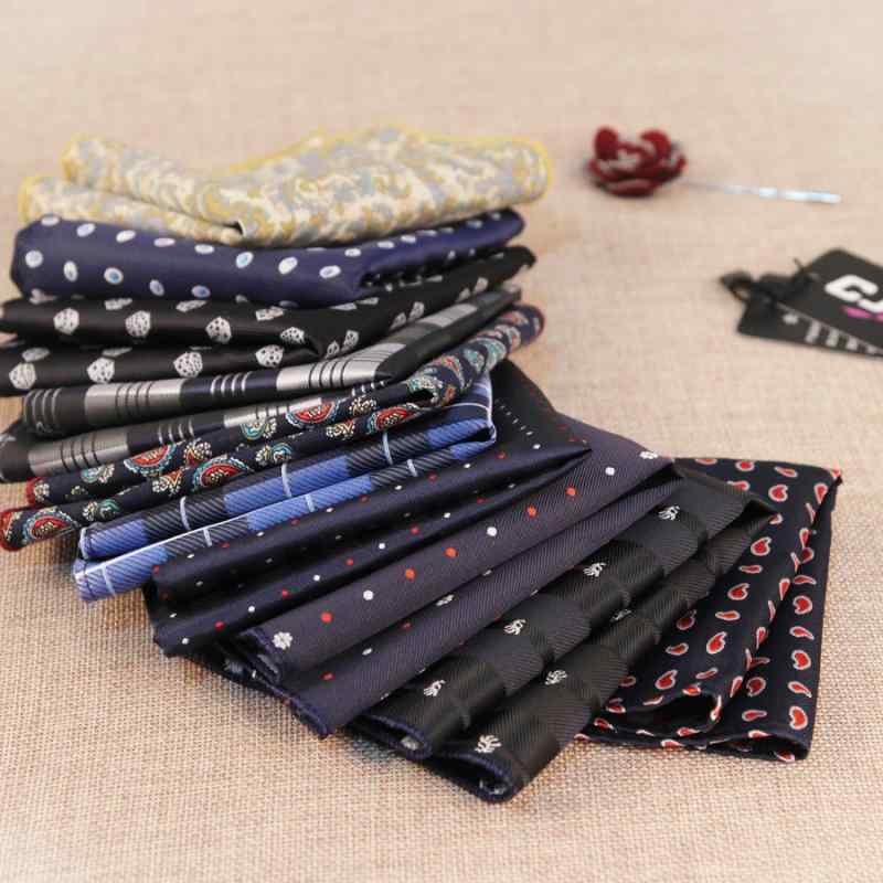 ポケットチーフ メンズ レディース ハンカチ 結婚式 パーティー フォーマル スクエア 正方形 ポリエステル ジャガード織り 花柄 ボタニカル 紳士 婦人 冠婚葬祭 礼服 スーツ ジャケット 上品 高級感 エレガント