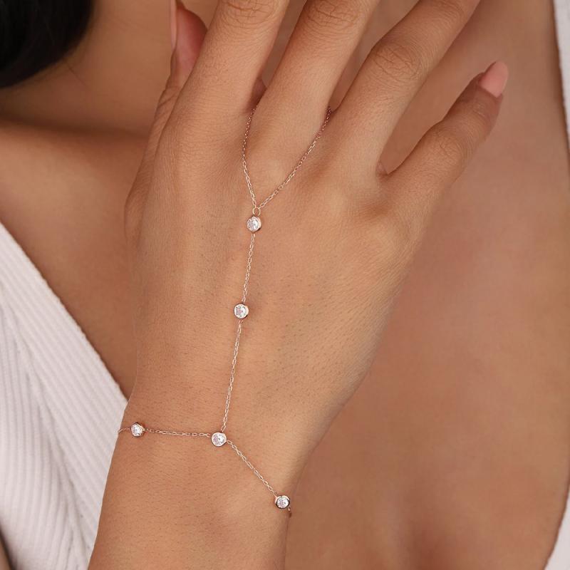 ブレスレット レディース 指輪 ラインストーン 腕輪 幾何学 円形 丸型 電気メッキ加工 シンプル 個性的 キラキラ シルバー 金 ローズゴールド 秋冬 通勤 普段使い 旅行 アクセサリー ジュエリー 上品 高級感