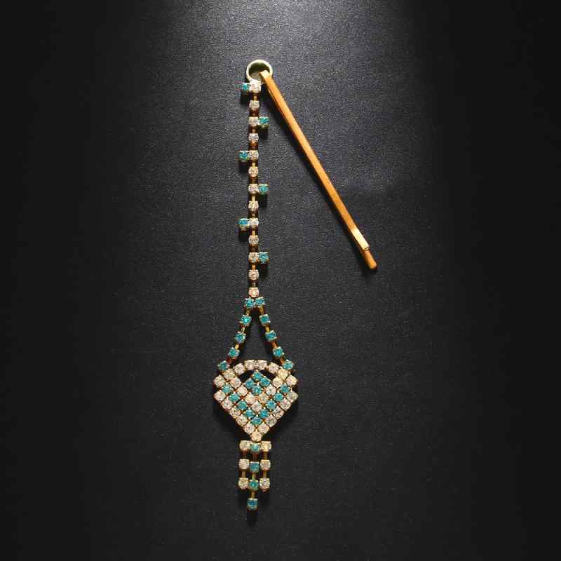 ヘッドドレス レディース 髪飾り ブライダル 結婚式 パーティー ラインストーン タッセル フリンジ 額..