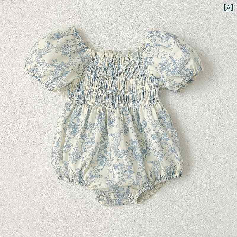ロンパース 男の子 女の子 ベビー服 新生児 カバーオール 肌着 半袖 春夏 綿 コッ...