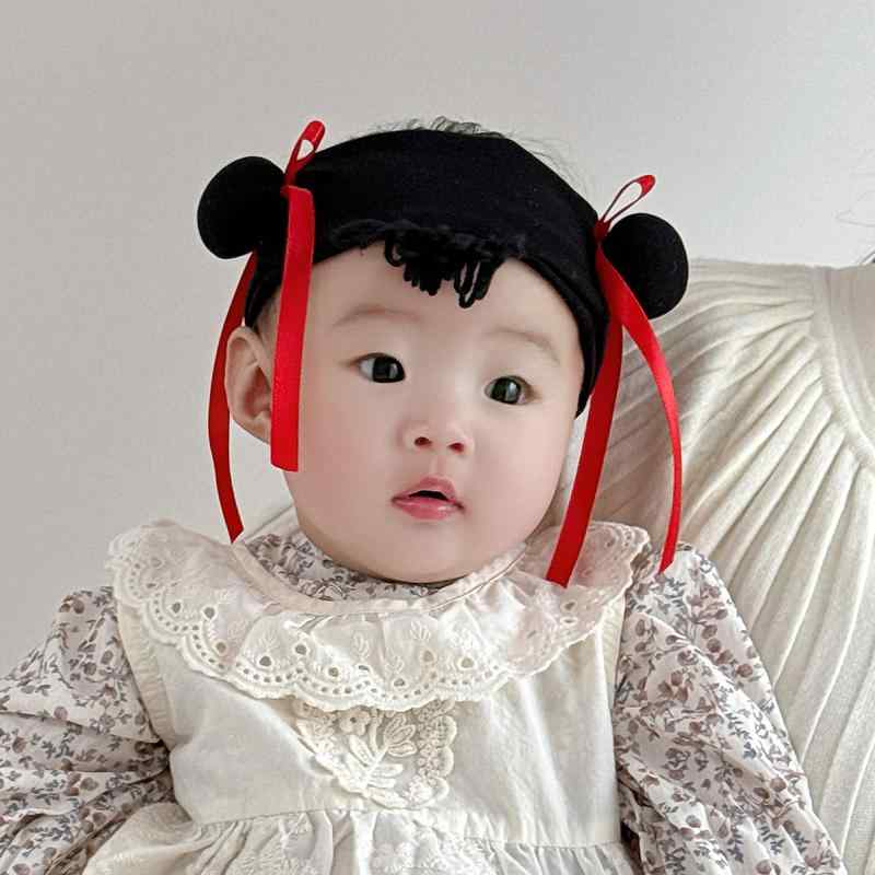 ヘアバンド ベビー 女の子 赤ちゃん 新生児 髪飾り ターバン ヘッドウェア 春夏 通気性 ポリエステル ..