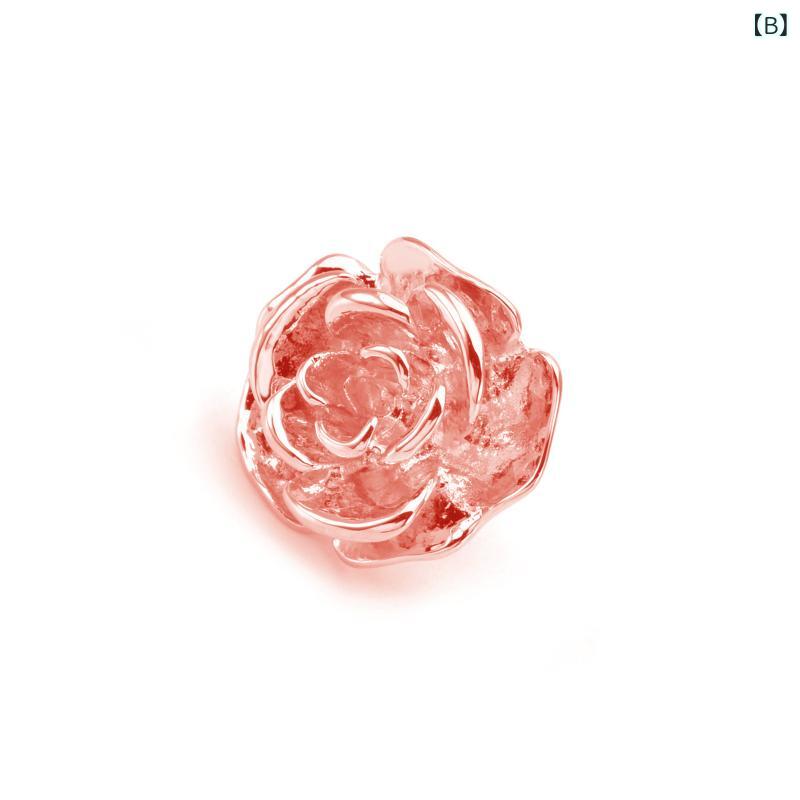ブローチ メンズ レディース 薔薇 バラ ローズ ラペルピン 高級感 繊細 豪華 気品 スーツ ジャケット 襟 アクセサリー 金属 電気メッキ加工 フォーマル 結婚式 二次会 上品 ラグジュアリー ゴールド シルバー ブラック 華やか ワンポイント エレ