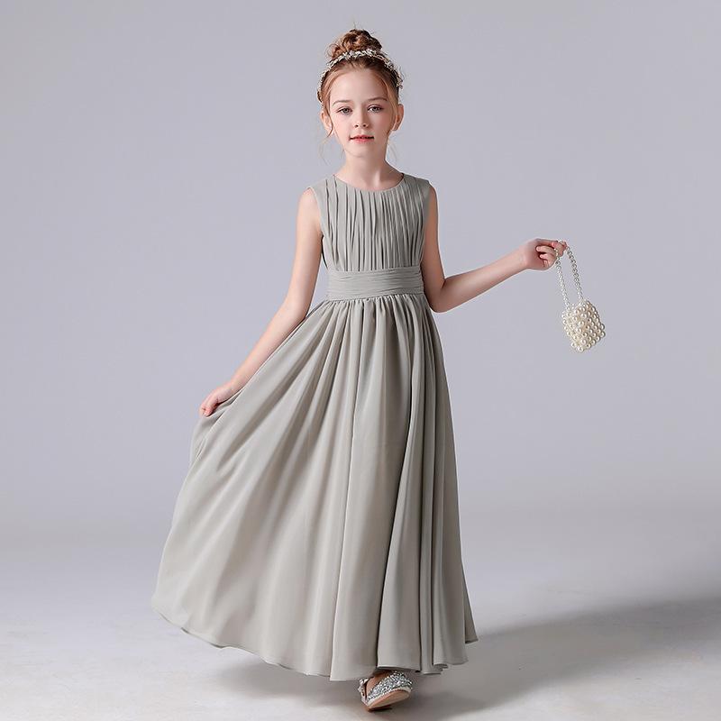 ドレス 女の子 子供 キッズ ピアノ発表会 演奏会 舞台衣装 プリンセス風 フォーマル ロング コンクール..