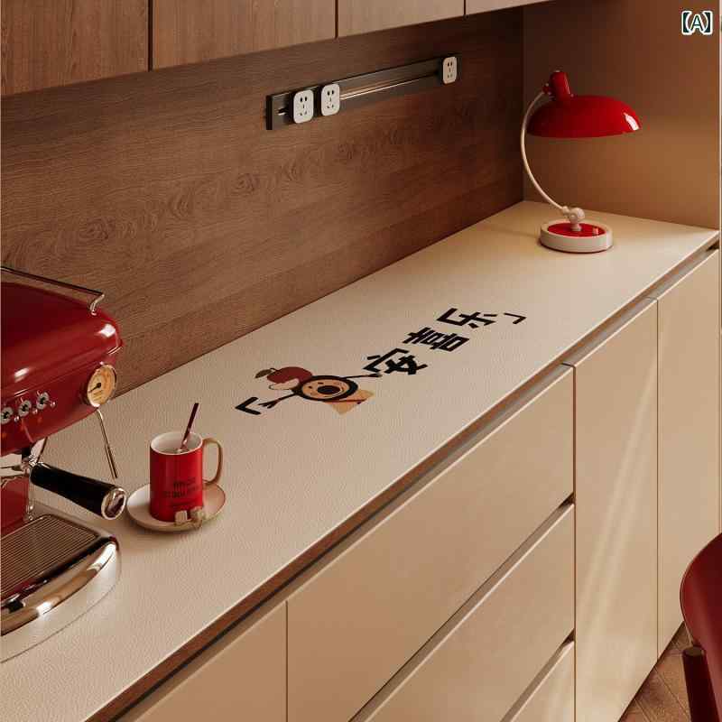 テーブルマット おしゃれ PVC レザー調 中国風 花 蝶 福文字 縁起柄 レッド 防水 撥水 耐熱 防汚 傷防..