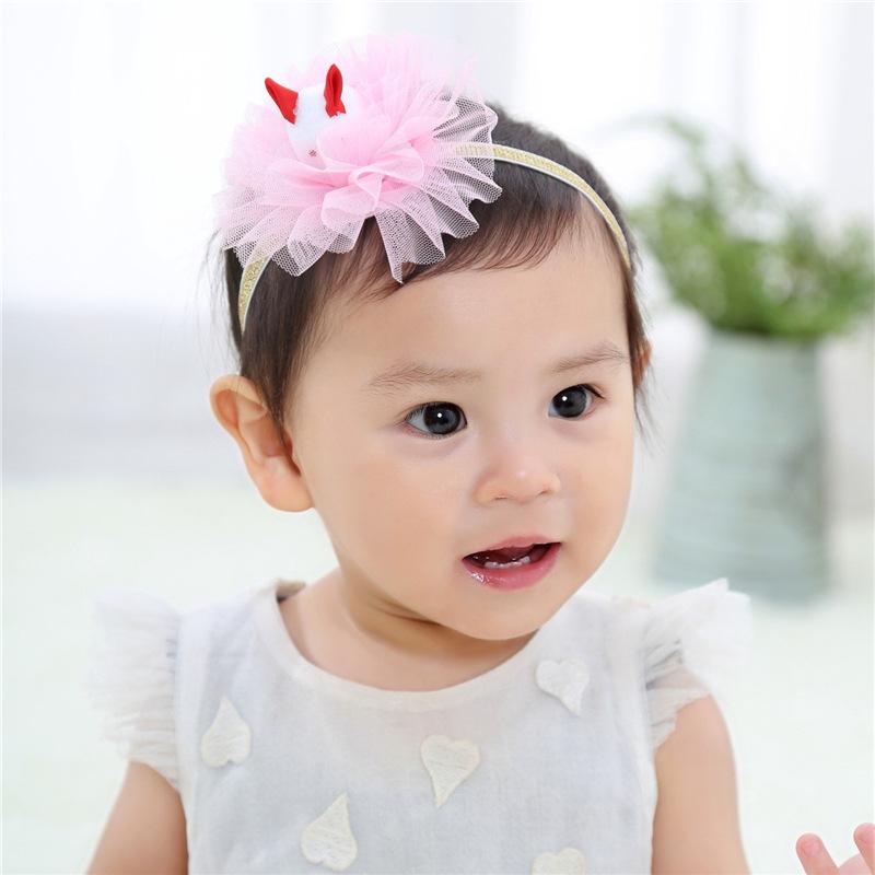 ヘアバンド キッズ ベビー 子供 女の子 和風 ラビット 雪うさぎ バニー かわいい レッド 布製 柔らかい カチューシャ 髪飾り 動物 アニマル ヘッドドレス 七五三 お正月 春夏 レインボー リボン おしゃれ 伝統 華やか 記念撮影