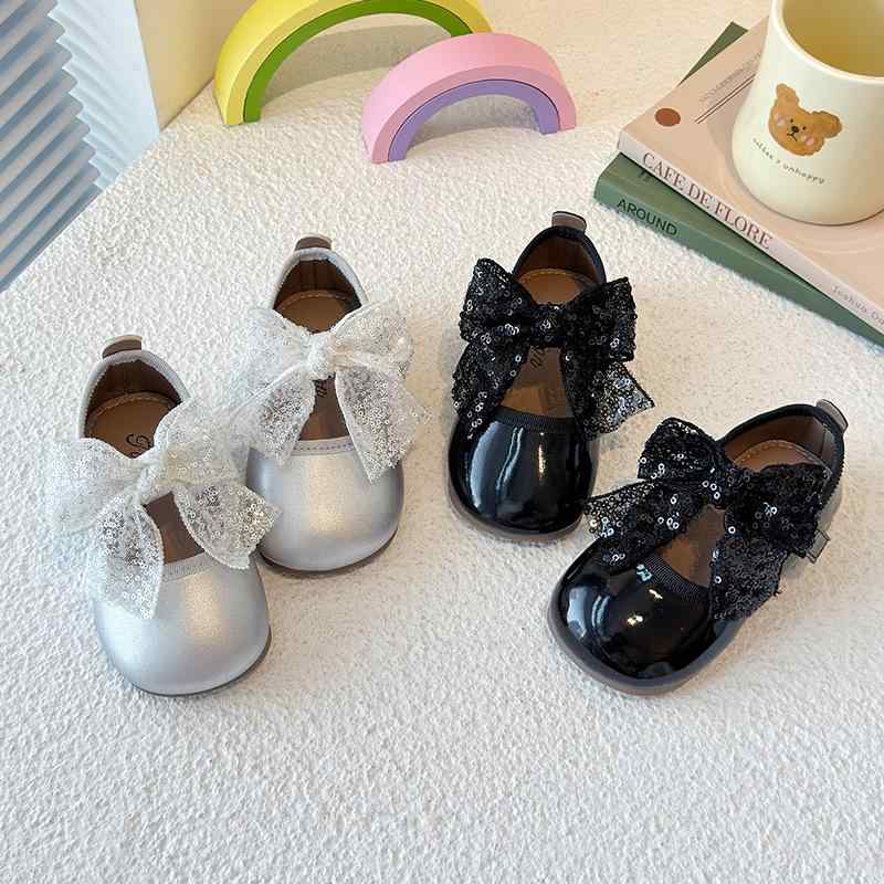 シューズ 子供 男の子 女の子 フォーマル靴 パンプス リボン 英国風 プリンセス風 面ファスナー ソフト..