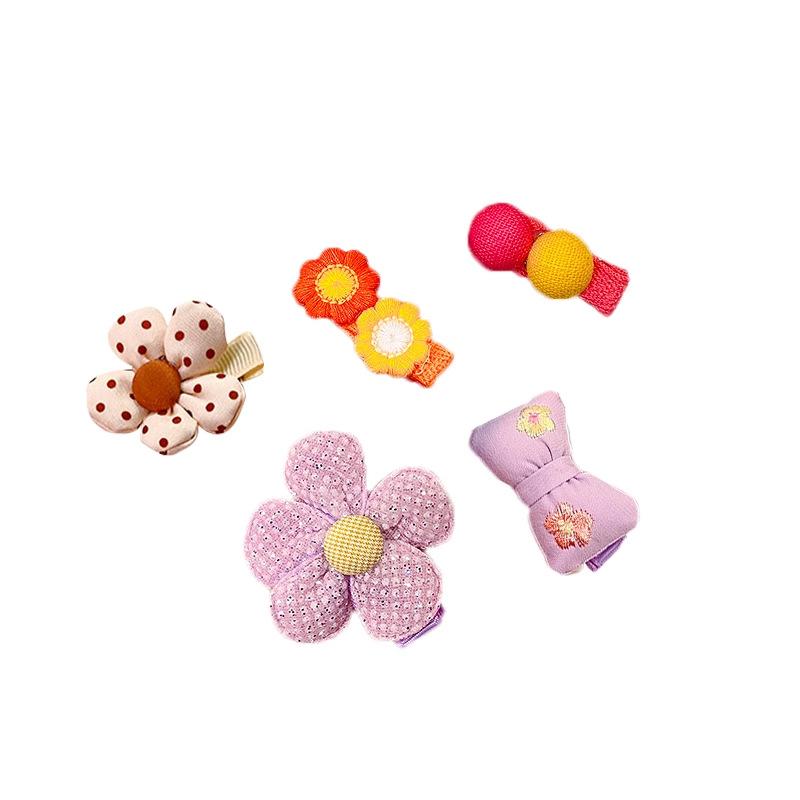 ヘアクリップ ベビー キッズ 男の子 女の子 髪飾り パッチンピン 赤ちゃん 薄毛 柔らかい 滑り止め かわいい おしゃれ 普段使い 通園 お出かけ リボン 花 星 フルーツ 春夏 ピンク レッド イエロー