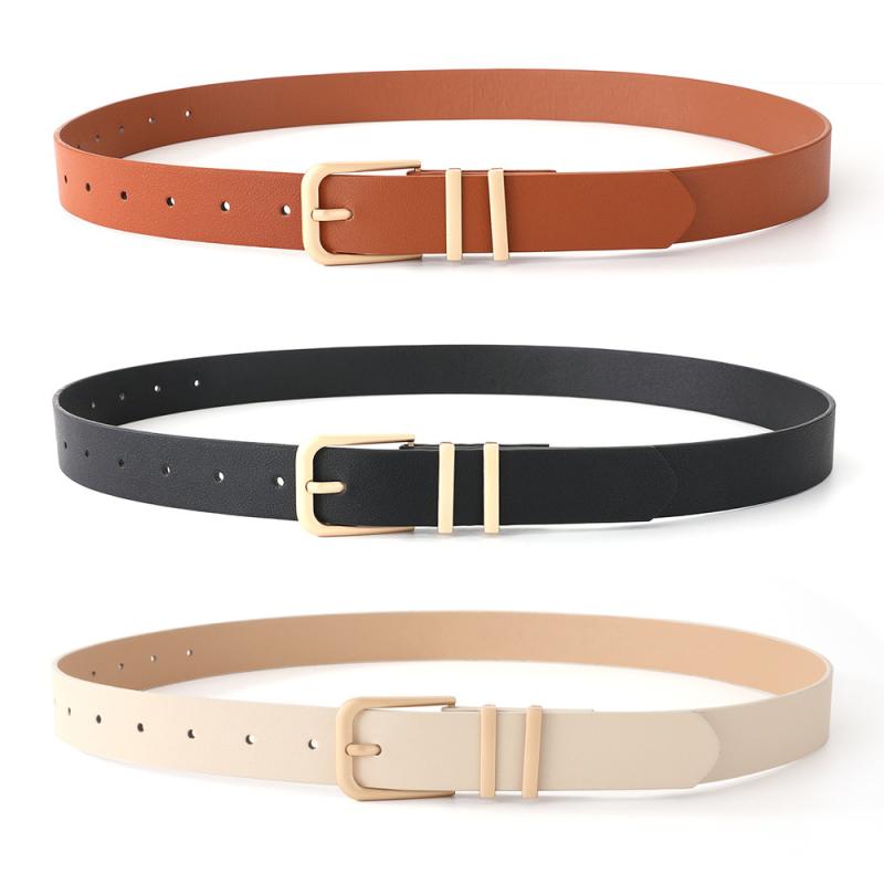 ベルト レディース ウエストマーク レザー ダブルリング ゴールドバックル フェイク 合成革 シンプル カジュアル おしゃれ 高級感 ワンピース ジーンズ 通勤 普段使い 春夏 幅 黒 キャメル ベージュ