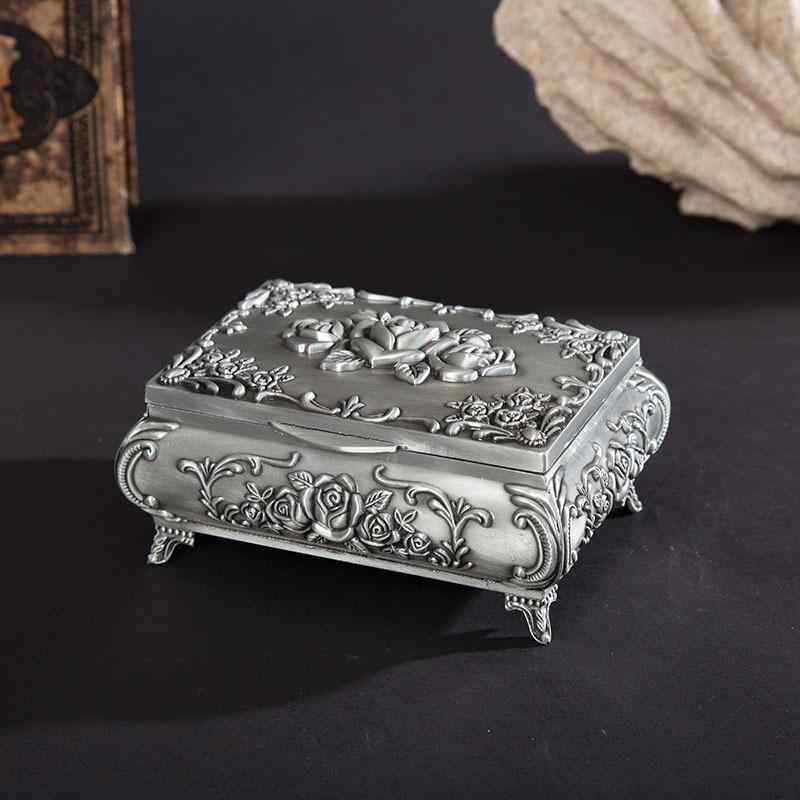 ・カテゴリ: ジュエリーボックス・主な素材: 亜鉛合金・加工: 電気メッキ・タイプ: 置き物・形状: 幾何学的・サイズ: 約12.5cm×9.5cm×5.5cm・用途: 結婚祝い、誕生日、旅行記念、卒業祝い、新築祝い、パーティー・対象: 後...