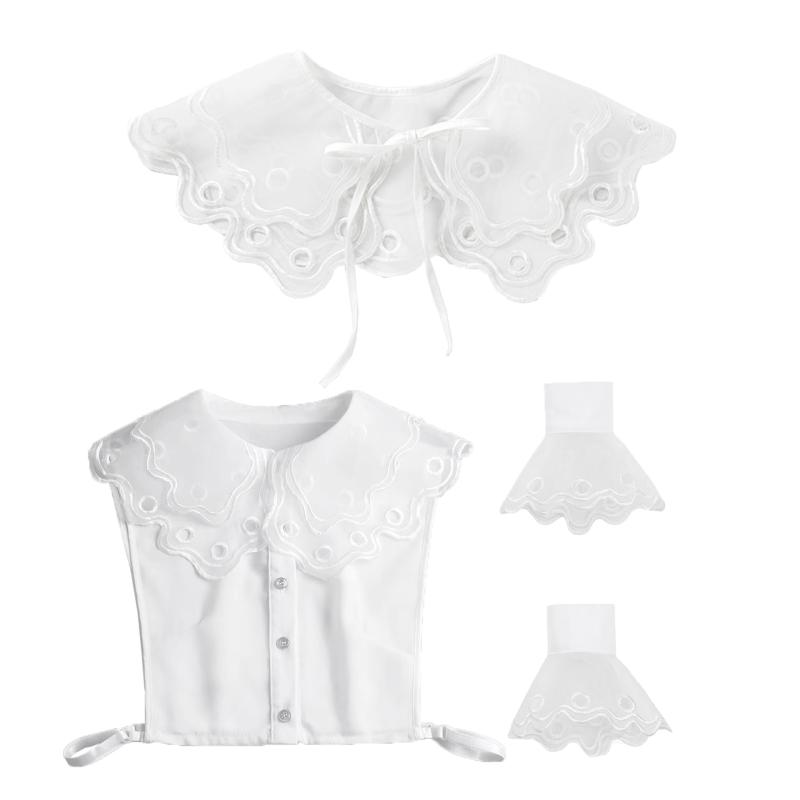 ・対象: 大人・主な素材: シフォン・裏地素材: ポリエステル・柄: ウェーブサークル・スタイル: スウィート、エレガント・カラー展開: ホワイト