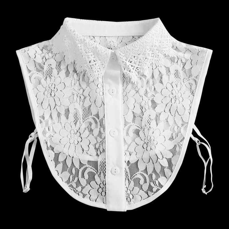 ・カテゴリ: 付け襟・素材: シフォン・カラー展開: ブラック、ホワイト・機能: 装飾・: シャツタイプ・対象: 女性