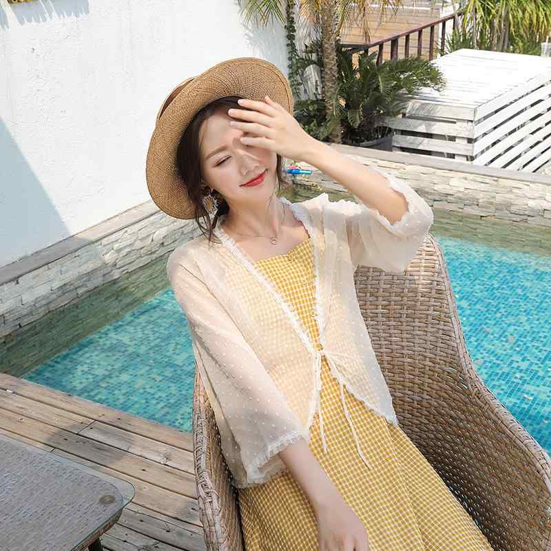 ・カテゴリ: UVカットショール・素材: シフォン・性別: レディース・機能: 装飾