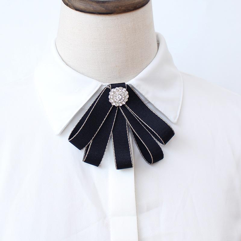 リボンタイ レディース 事務服 制服 通勤 蝶結び サテン 光沢感 上品 高級感 フォーマル 韓国ファッシ..