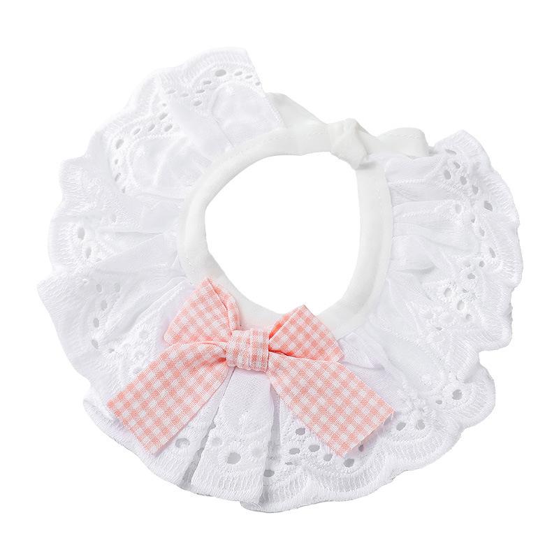 スタイ 犬 猫 ペット用 よだれかけ ビブ スカーフ バンダナ 首輪 蝶ネクタイ リボン 鈴 サテン 英国風 千鳥格子 ハウンドトゥース ロリータ レース フリル かわいい アクセサリー 散歩 お出かけ 結婚式 誕生日 パーティー 記念写真 オールシ