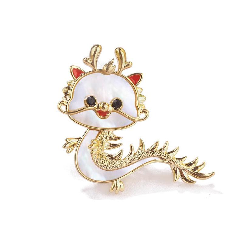 ブローチ メンズ レディース ピンバッジ アクセサリー 中華スタイル チャイナ風 ド...