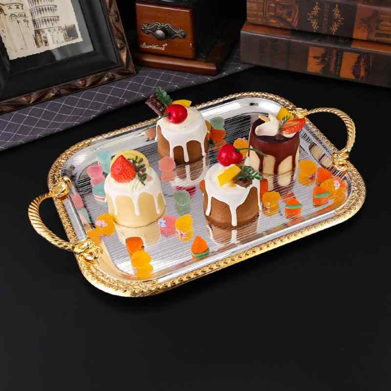 楽天市場】カフェトレー シルバーの通販