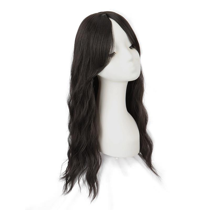 ウィッグ レディース ヘアピース つけ毛 かつら 頭頂部 ロング ウェーブ 巻き髪 エクステンション ポイントカバー 増毛 白髪隠し 薄毛隠し つむじカバー ボリュームアップ 耐熱 普段使い お出かけ 結婚式 高級感 ブラック ブラウン