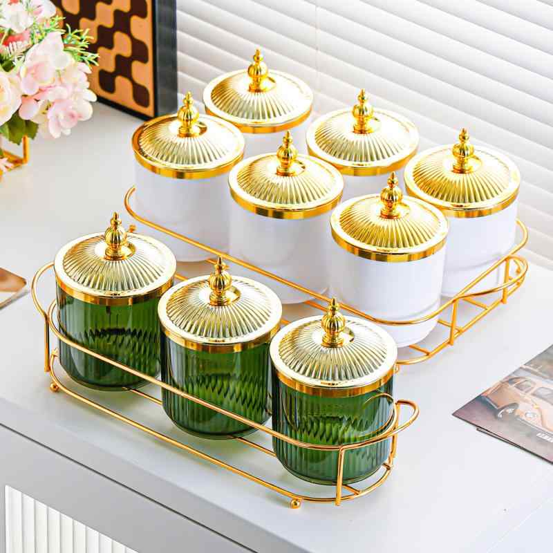 保存容器 キャニスター 密閉 円形 プラスチック 透明 キッチン 収納 ストッカー 食品 穀物 防湿 高級感..