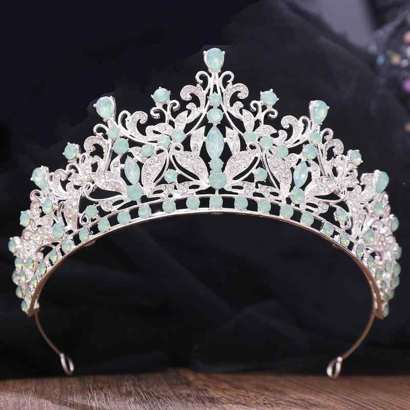ティアラ レディース 王冠 ヘッドドレス ヘアアクセサリー 髪飾り ブライダル ウェディング 花嫁 結婚式 誕生日 記念日 高級感 クリス..