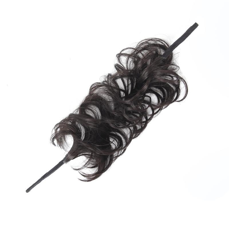 お団子ウィッグ レディース エクステ シュシュ シニヨン ヘアアクセサリー ボリュームアップ 毛量増加 ねじり棒 ツイスター 耐熱ファイバー ナチュラル 自然 ブラック ブラウン ライト 普段使い 結婚式 パーティー