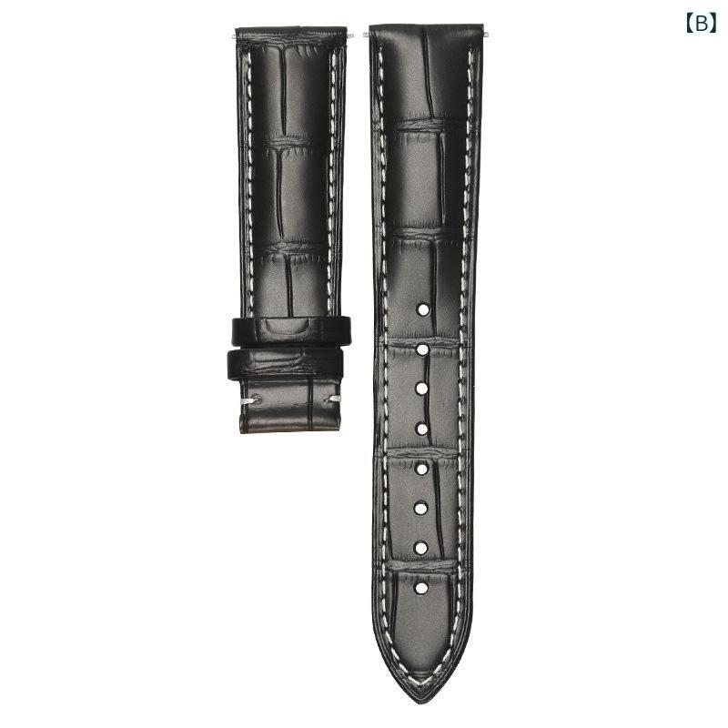 腕時計用ベルト メンズ レディース レザー 牛革 レザー 高級感 18mm 20mm 22mm バタフライバックル 楓 メープル ピン 尾錠 黒 茶 シルバー ビジネス フォーマル 普段使い 通気性 柔らかい 交換用