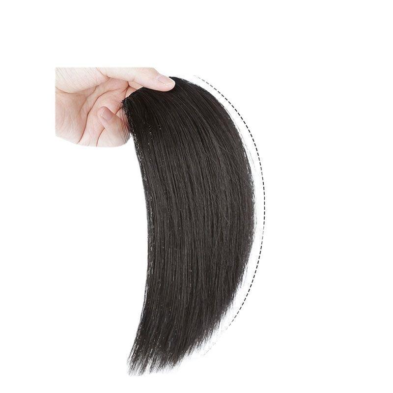 ヘアピース レディース 部分ウィッグ エクステ サイド ボリュームアップ 根元 ふんわり 小顔効果 耐熱ファイバー 付け毛 ナチュラルブラック ダークブラウン 結婚式 絶壁解消 蒸れにくい 通気性 ワンタッチ かつら