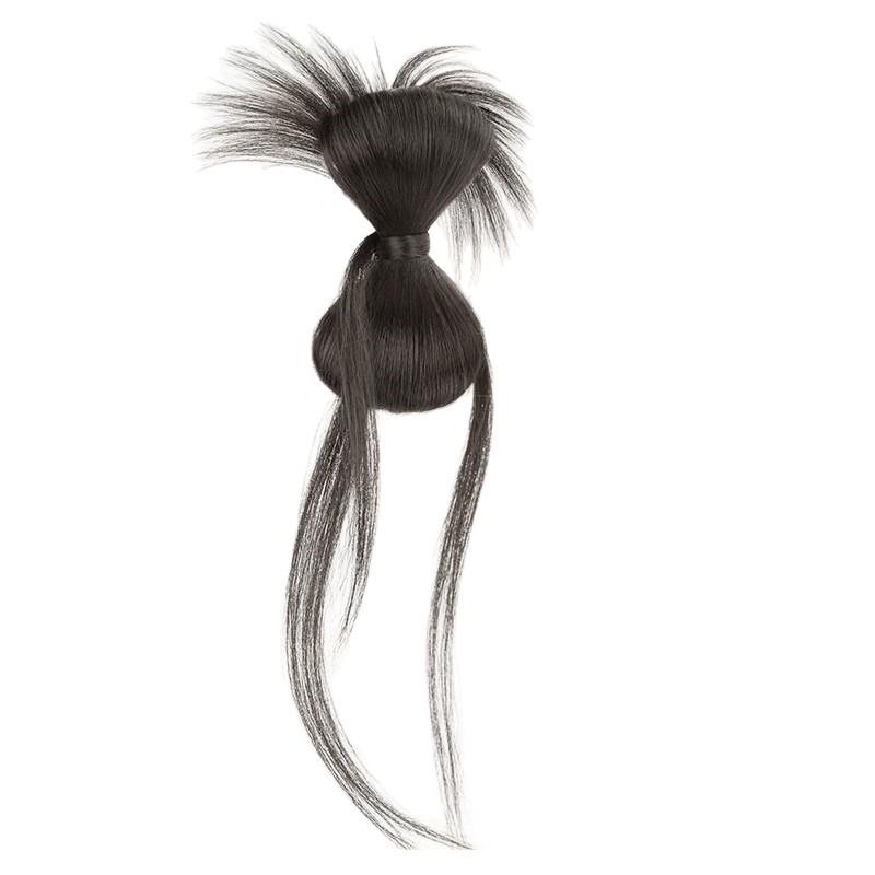 ヘアアクセサリー レディース ウィッグ お団子 エクステ シュシュ ボリュームアップ ふんわり シニヨン まとめ髪 リアル 耐熱 ナチュラルブラック ダークブラウン 無造作 上品 エレガント 普段使い 結婚式 発表会 後れ毛
