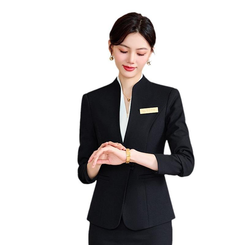 スーツ レディース セットアップ 事務 接客 オフィス 秋冬 パンツ スカート 長袖 ビジネス フォーマル ネイビー ブラック グレー エレガント きれいめ ストレッチ 高級感 通勤 ポリエステル 冠婚葬祭