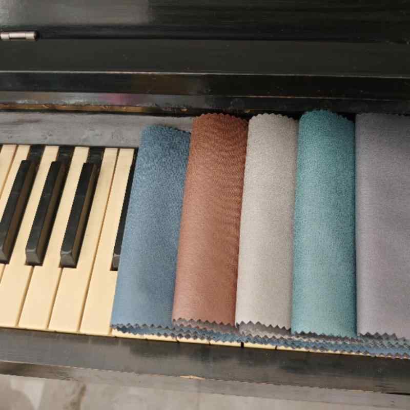 ピアノ鍵盤カバー 汎用 キーボード用 保護 防水 ホコリガード 手入れ簡単 シンプル 北欧風 ダークグレー ブルー ブラウン 高機能素材 ポリエステル 耐久性 清潔 おしゃれ 無地 上品 柔らかい キズよけ クロス 高級感