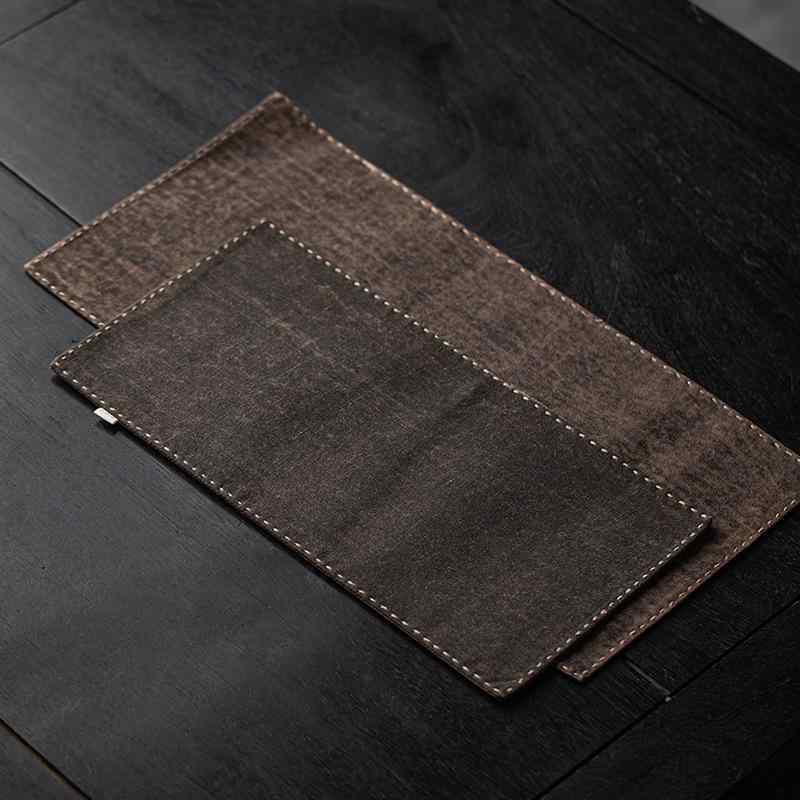 Table Runners - ティーマット リバーシブル わびさび風 ヴィンテージ風 断熱マット コースター 中国茶 茶道具 レトロ 和風 和モダン インテリア リビング ダイニング 綿 敷物 高級感 ナチュラル 布 伝統素材 オールシーズン