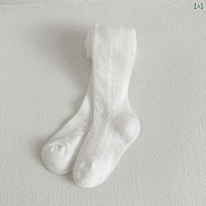 タイツ ベビー キッズ 男の子 女の子 春夏 メッシュ 薄手 虫よけ 通気性 吸汗 コッ...