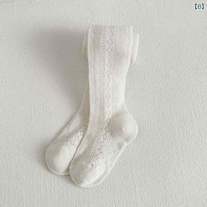 タイツ ベビー キッズ 男の子 女の子 春夏 メッシュ 薄手 虫よけ 通気性 吸汗 コッ...