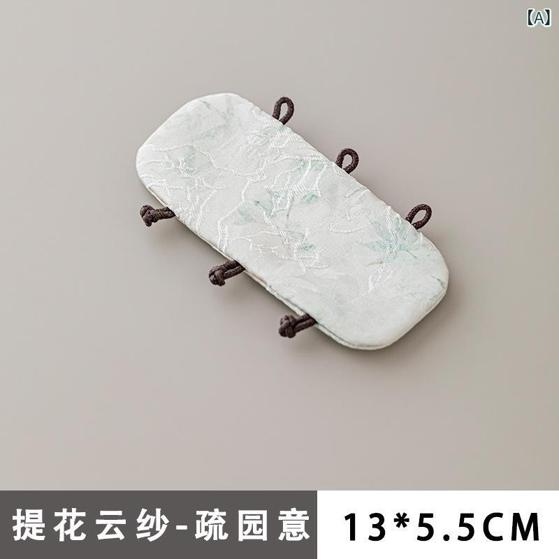 茶道具 取手カバー 鉄瓶 急須 つるカバー 布製 断熱 火傷防止 持ち手 保護 銀瓶 茶...