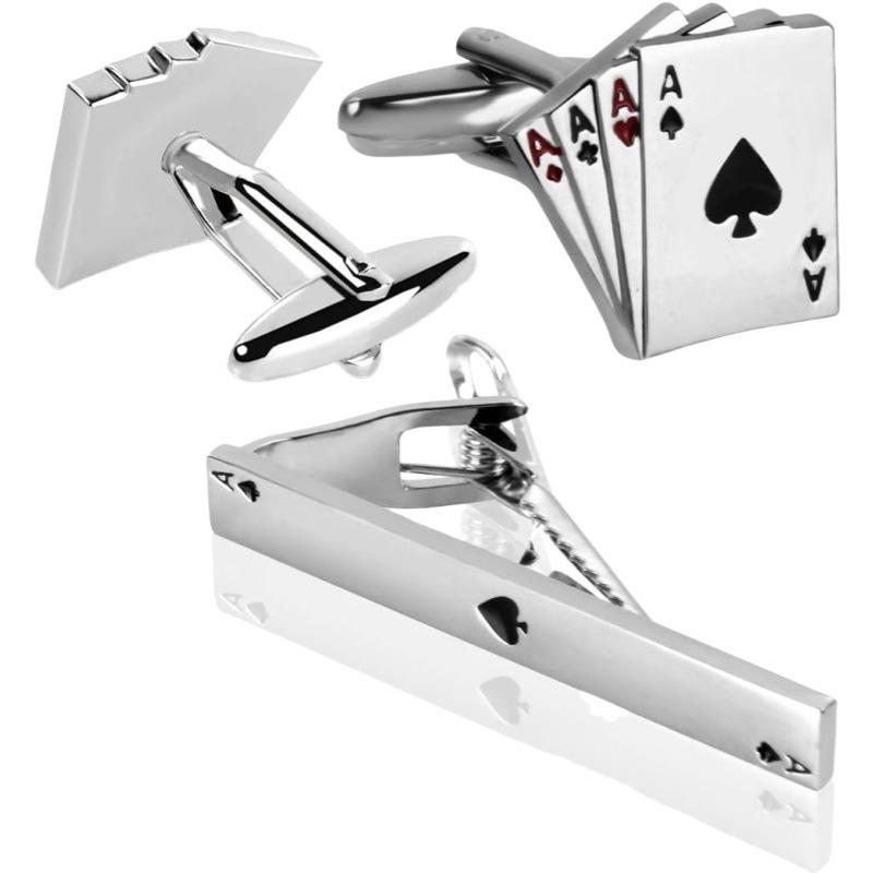 カフスボタン メンズ ネクタイピン セット 紳士用 アクセサリー ビジネス フォーマ...