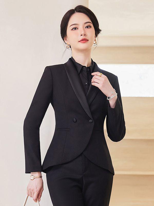 ・主な素材: ポリエステル、レーヨン・袖丈: 長袖・袖の種類: レギュラー・パンツ丈: ロング丈・スタイル: スウィート、フレッシュ・カラー展開: ブラック、ブルー、ライトグレー・サイズ展開: S、M、L、XL、2XL、3XL、4XL