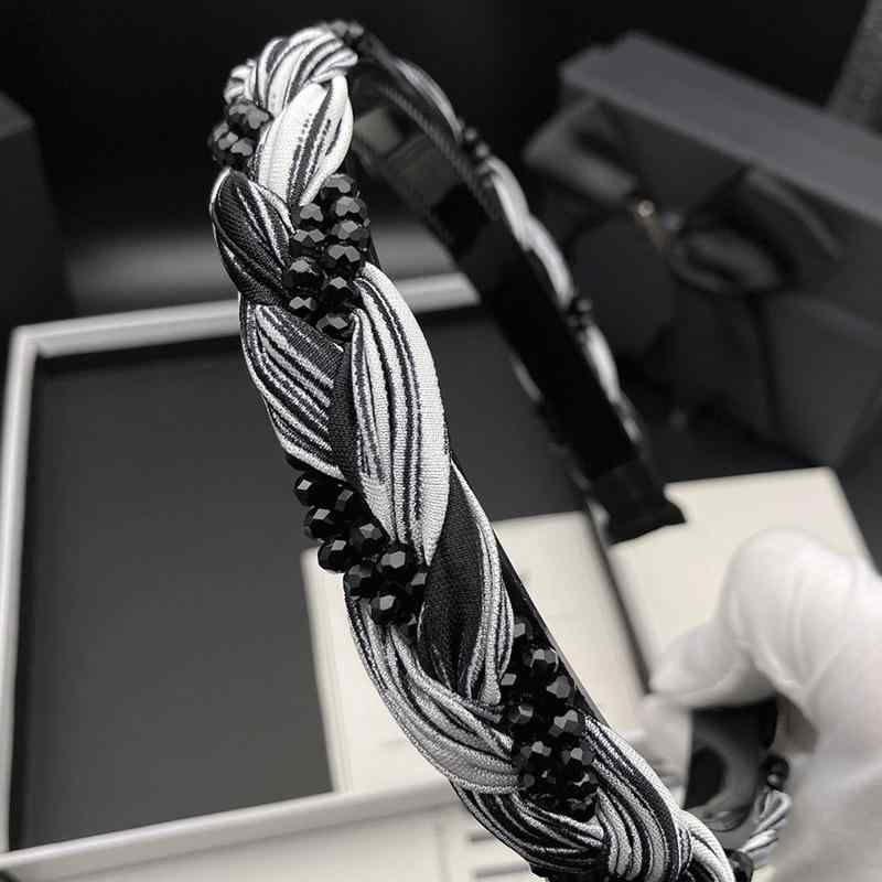カチューシャ レディース ヘアバンド アクセサリー ビーズ 細め 滑り止め 歯 エレ...
