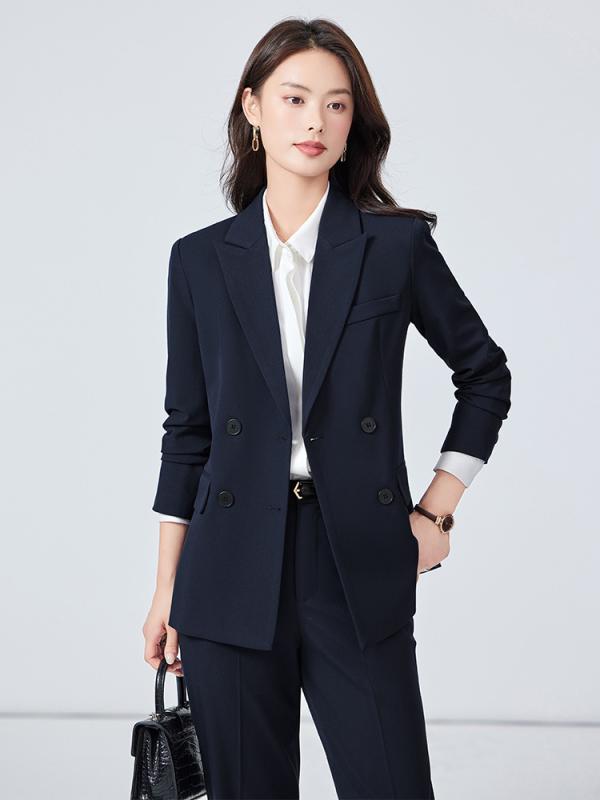 スーツ レディース セットアップ パンツ リクルート ビジネス フォーマル オフィス 通勤 就活 面接 テーラードジャケット 長袖 スラックス 高級感 エレガント 秋冬 無地 冠婚葬祭 ネイビー グレー ブラック