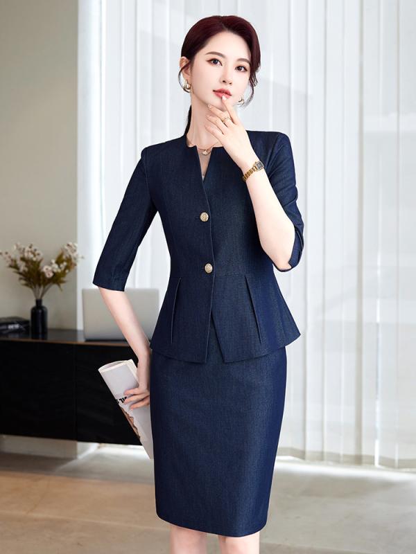 セットアップ レディース 春夏 高級感 上品 エレガント オフィス スーツ 事務服 エ...