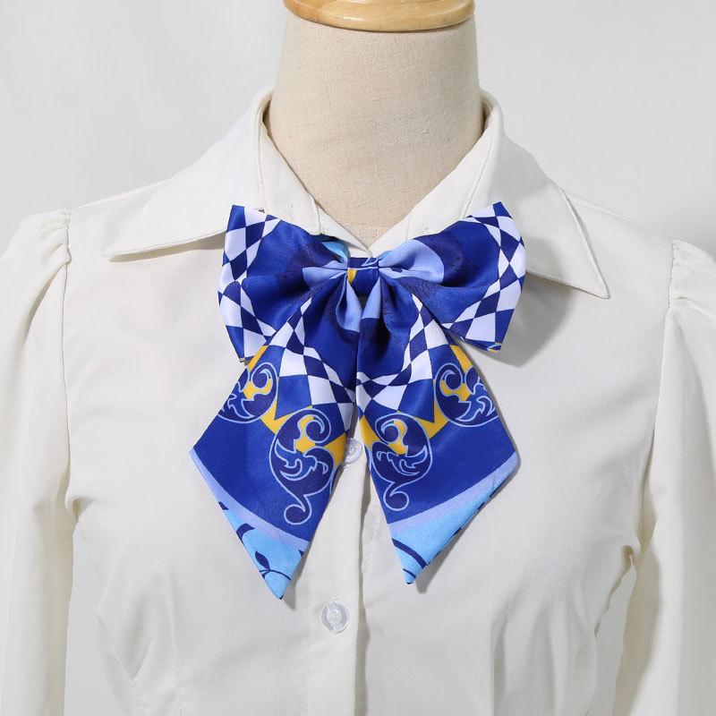 For Women - スカーフ レディース リボン ネクタイ 事務服 接客 正方形 スクエア 髪飾り ヘアアクセサリー ポリエステル サテン 光沢 高級感 上品 華やか 清潔感 仕事 ビジネス用 フォーマル 秋冬