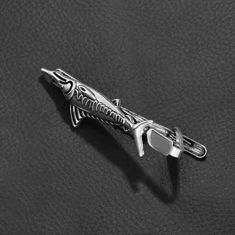 Other - ネクタイピン メンズ レディース 魚 モチーフ タイバー 電気メッキ加工 合金 カジュアル おしゃれ 普段使い ビジネス アクセサリー ユニーク おもしろ シルバー 高級感 万能 雑貨 装飾 小物 ファッション 贈り物