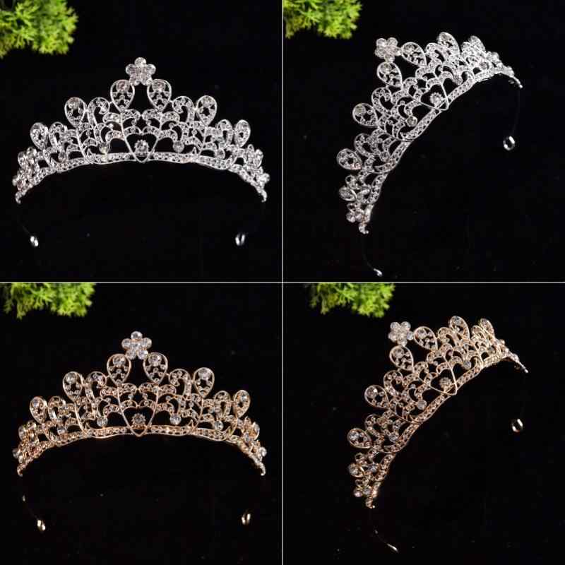 ティアラ レディース 王冠 ヘアアクセサリー ヘッドドレス プリンセス 女王様 花嫁 ウェディング 結婚式 誕生日 18歳 記念日 バロック調 ゴージャス 高級感 合金 電気メッキ加工 クリスタル 金 銀